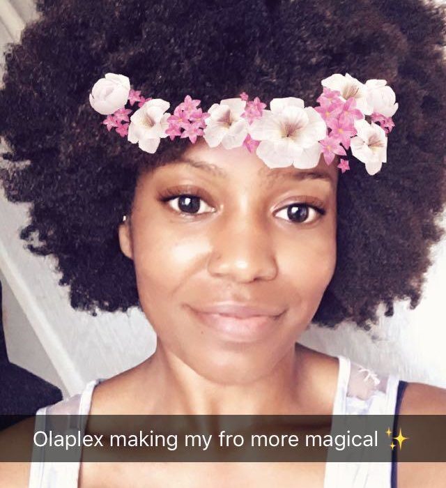 I Used Olaplex On My Natural Hair The Mini Braid Method